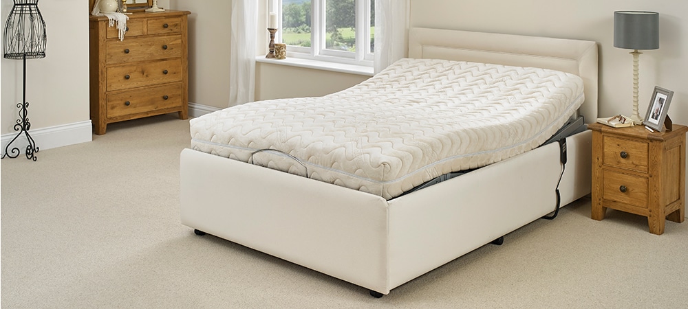 double adjustable bed